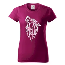 Geometrie - vlk - vyjící