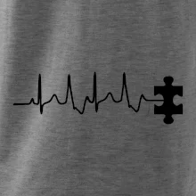 EKG puzzle rozpojené