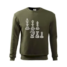 Šachové figurky kreslené