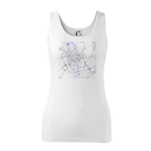 Olomouc - Mapa s vodními toky