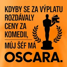 Kdyby se za výplatu rozdávaly ceny za komedii, můj šéf má oscara