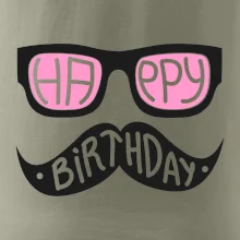 Mustache narozeniny - brýle