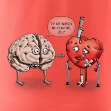 Mozek a srdce - poučení (Hana-creative)