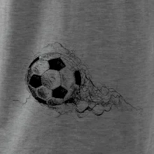 Fotbalový míč - kresba tužkou