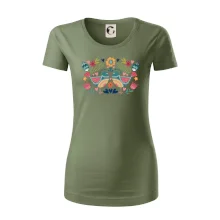 Folklor - dva barevní ptáčci