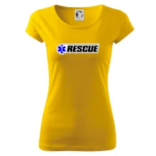 Záchranář rescue kříž modrý