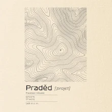 Praděd - vrstevnice v obdélníku