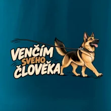Venčím svého člověka - německý ovčák