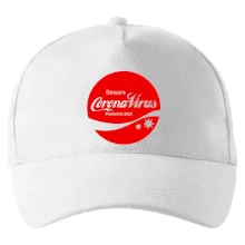 Corona virus pandemic logo