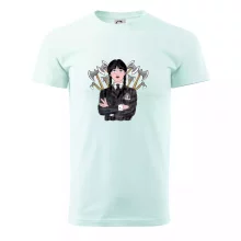 Sekery - holka v černém (Pecka design)