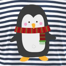 Tučňák se šálou