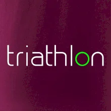 Triathlon nápis