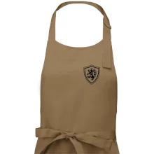 Český lev erb na prsu a na zádech