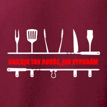 Griluju tak dobře, jak vypadám