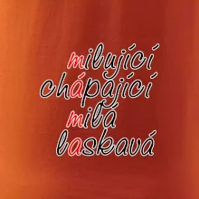 Milující chápající milá laskavá