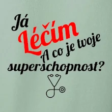 Já léčím - tvoje superschopnost? Šikmý nápis