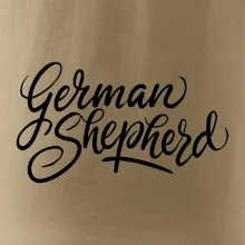 German shepherd - nápis okrasny - nápis okrasný