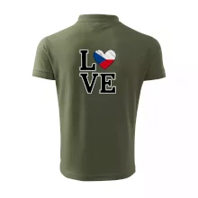Love Česká vlajka