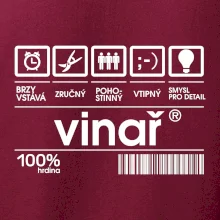 Čárový kód vinař