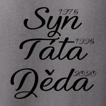 Syn, táta děda - vaše ročníky