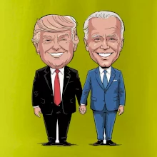 Trump a Biden - velký kamarádi