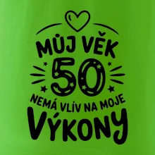 Můj věk nemá vliv na moje výkony