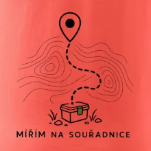 Mířím na souřadnice minimalistická trasa