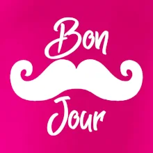 Mustache Bon Jour
