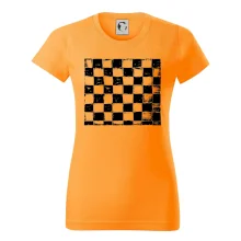 Šachovnice černá kreslená