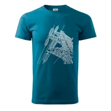 Nákres stožáru vysokého napětí