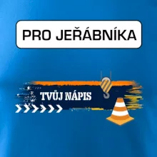 Stavba - vlastní nápis - jeřábník