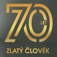 70 let zlatý člověk