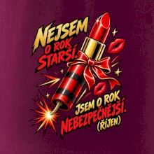 Nejsem o rok starší rtěnka s doutnákem