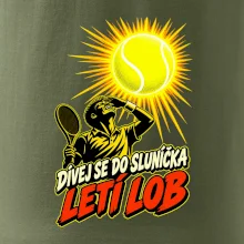 Dívej se do sluníčka letí lob