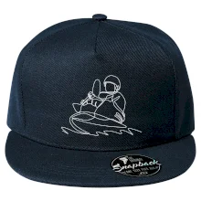 Kajak na vodě jedním tahem