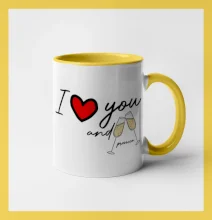 I love you and prosecco