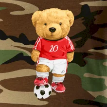 Fotbalista medvídek číslo