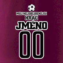 Můj nejoblíbenější hráč - Vaše jméno a číslo