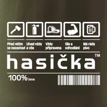 Čárový kód - Hasička