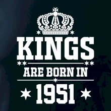 Kings are born in 1951