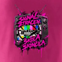 SIGNÁL ZTRACEN. ŠKOLA SKONČILA.