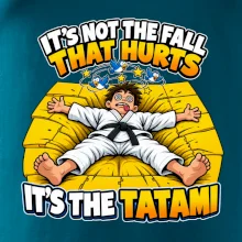 Pád bolí tatami judo