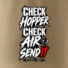 Kontrola zásobníku check hopper air paintball