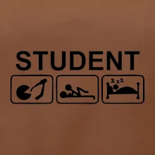 Pít užívat spát - student