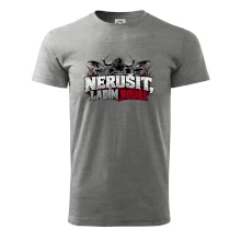 Nerušit ladím bouři - metalový bubeník