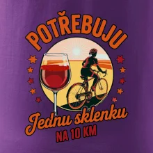 Potřebuju jednu sklenku na 10km