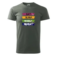 Eat sleep rowing repeat barevné Eat sleep rowing repeat barevné