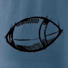 Americký fotbal míč skica