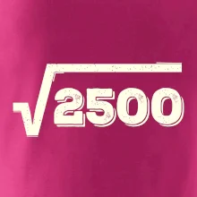 Narozeniny odmocnina 50