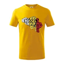 Mapy - názvy měst - Belgie